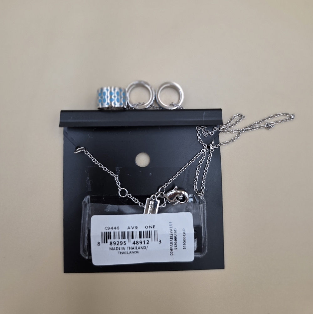 NWT Coach Necklace And Coozie/Pen Holder Pick Your Style - Picture 3 of 4